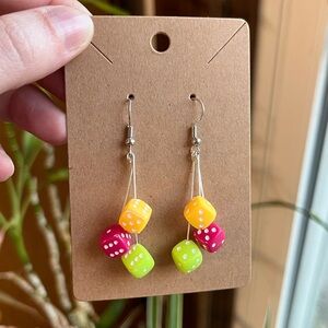 Dice Earrings